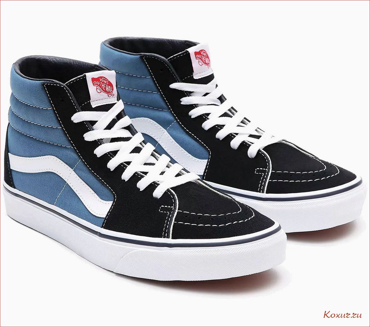 Кроссовки Vans: история и особенности обуви