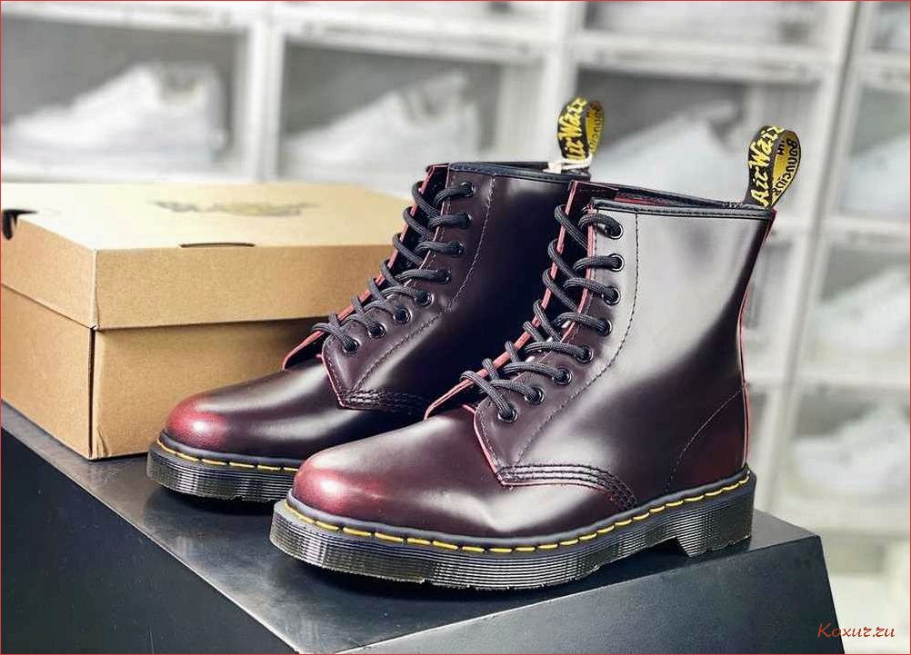 (ботинки, martens, стиль, комфорт, одном) Ботинки Dr. Martens: стиль и комфорт в одном