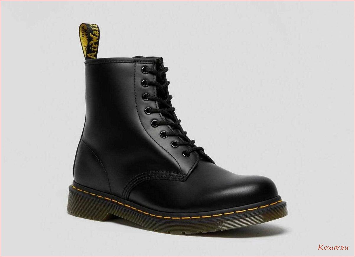 (ботинки, martens, стиль, комфорт, одном) Ботинки Dr. Martens: стиль и комфорт в одном