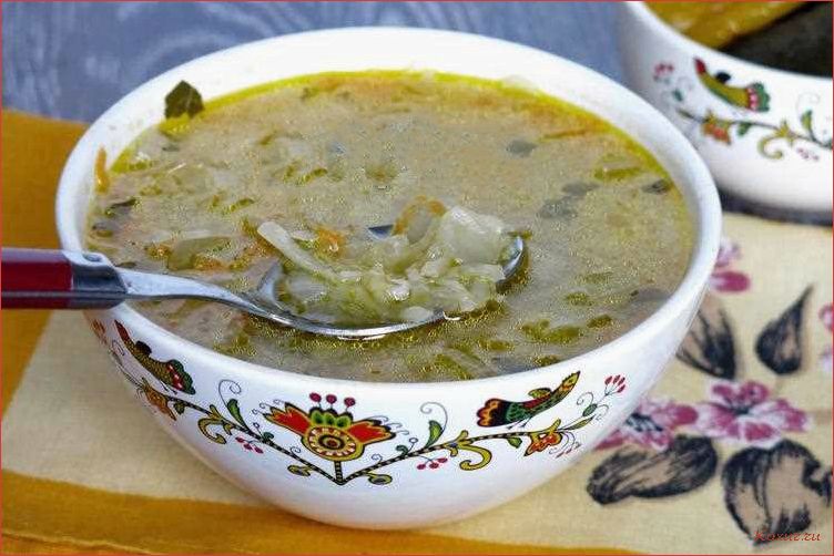 Рассольник с квашеной капустой — рецепт приготовления этого вкусного блюда 