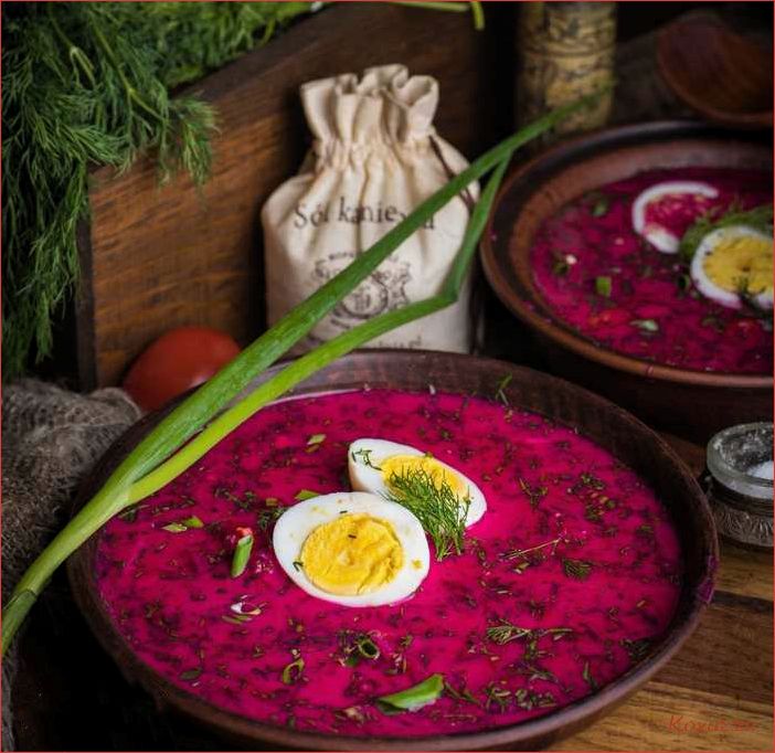Литовский холодник — традиционный летний суп с яркими вкусами и освежающей кислотностью