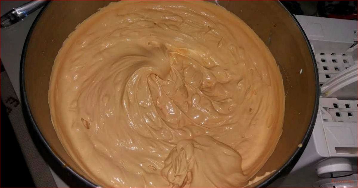 Крем из сгущенки — вкусный и простой рецепт приготовления