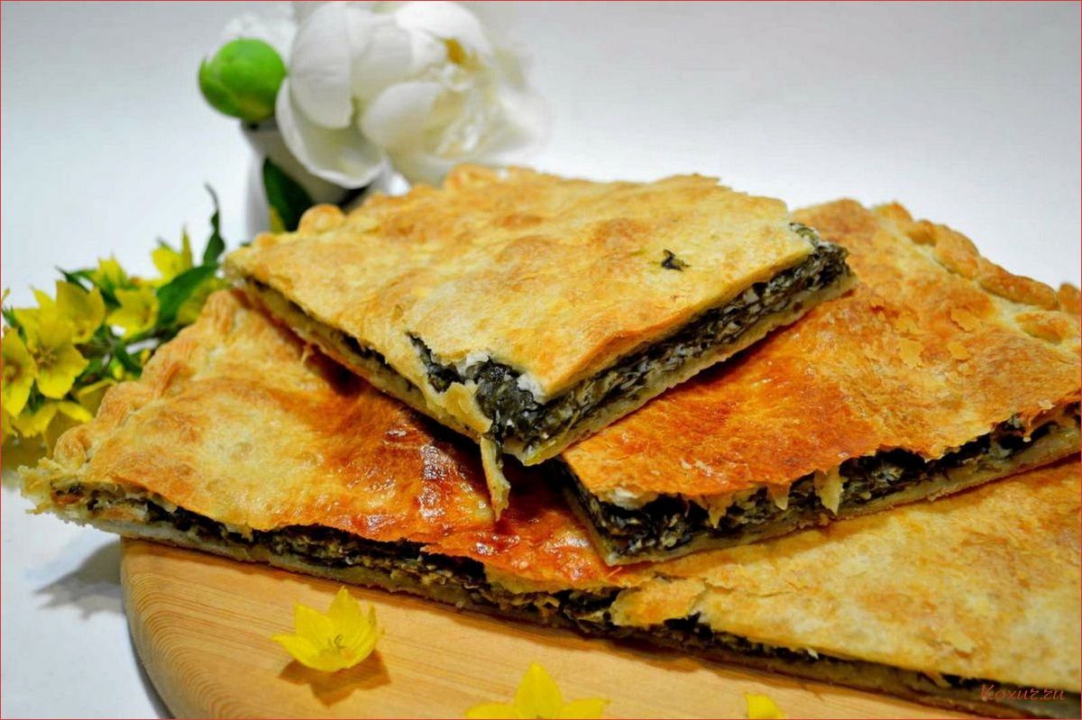 Как приготовить вкусные пирожки со щавелем в духовке 
