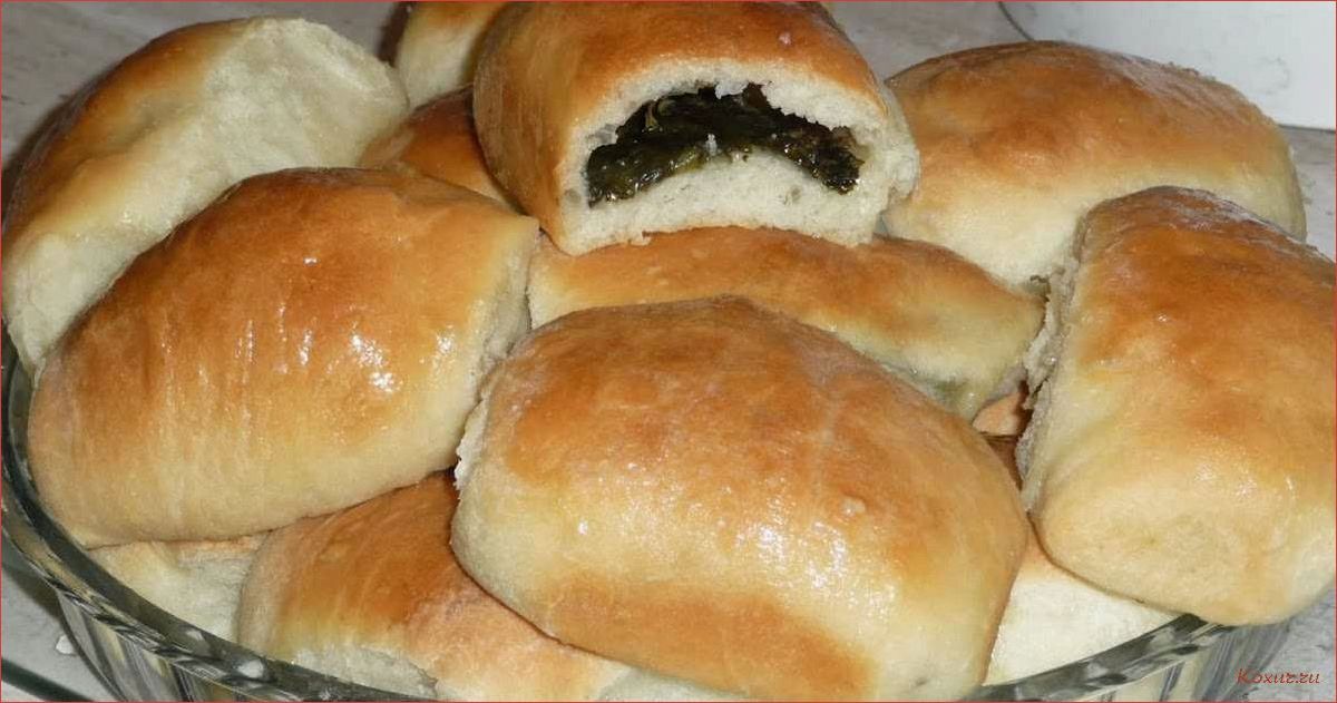 Как приготовить вкусные пирожки со щавелем в духовке 