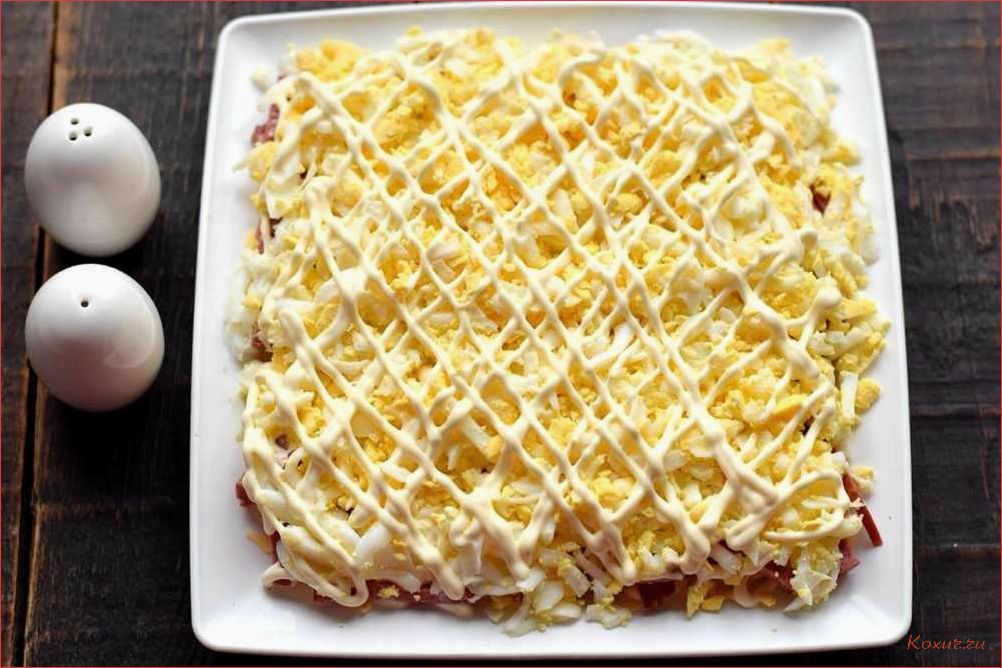 (салат, курицей, елисейские, поля) Салат с курицей «Елисейские поля»
