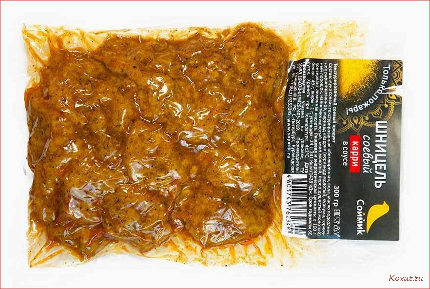 Рецепт приготовления вкуснейшего соевого шницеля с хрустящей корочкой  