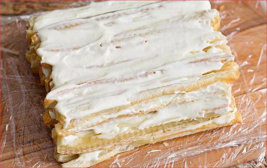 (приготовить, вкуснейший, торт, слоеного, теста) Как приготовить вкуснейший торт из слоеного теста со сгущенкой